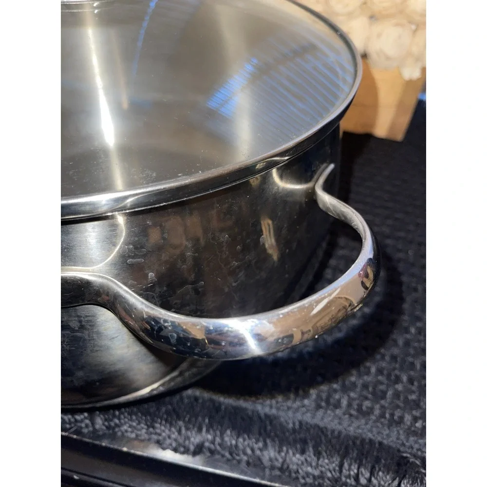 SCHULTE-UFER Premium Quality Stainless‎ Steel Qt 2110~ Soup Pot with Lid